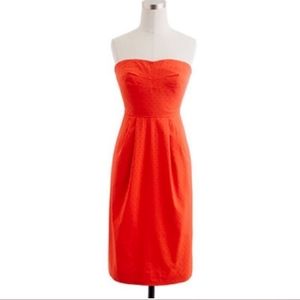 J. Crew Strapless Dress w/pockets